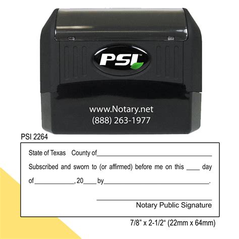 Texas Notary Jurat Stamp Notary Net