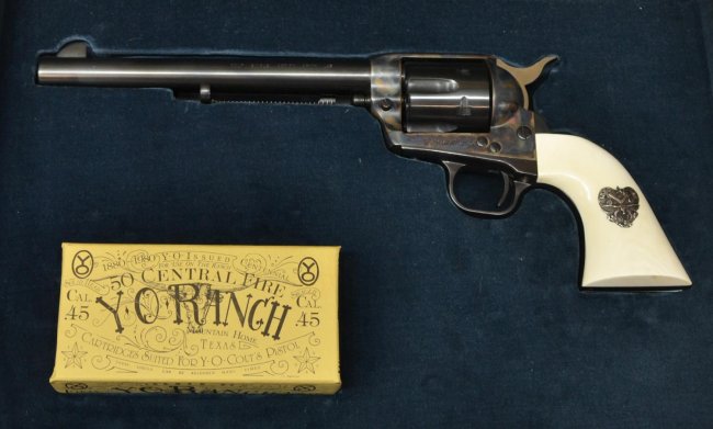 Texas Yo Ranch Colt 45 Saa Commemorative Revolver