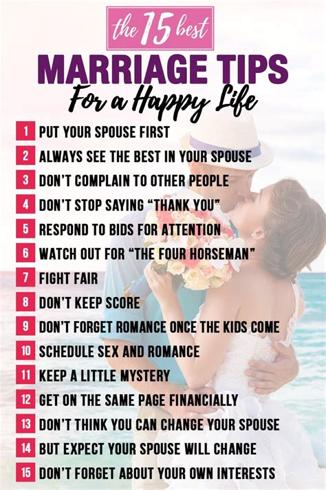 The 15 Best Habits For A Long Happy Married Life The 15 Best