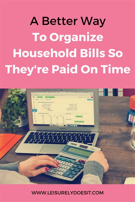 The Best Way To Organize Bills So They Re Paid On Time