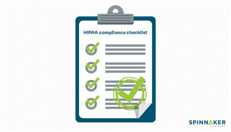 The Complete Hipaa Compliance Checklist For 2024 Spinnaker Support