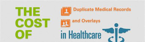 The Cost Of Duplicate Medical Records And Overlays In Healthcare