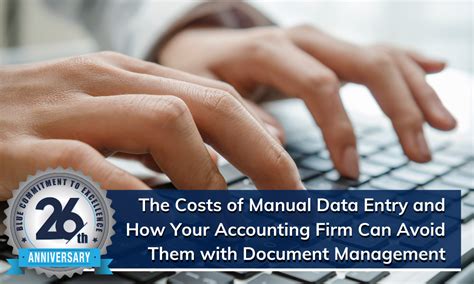 The Costs Of Manual Data Entry And How Your Accounting Firm Can Avoid