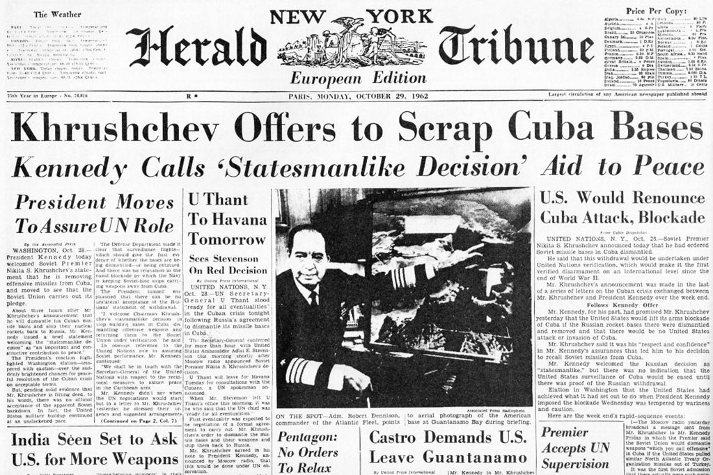 The Cuban Missile Crisis And Its Relevance Today The New York Times