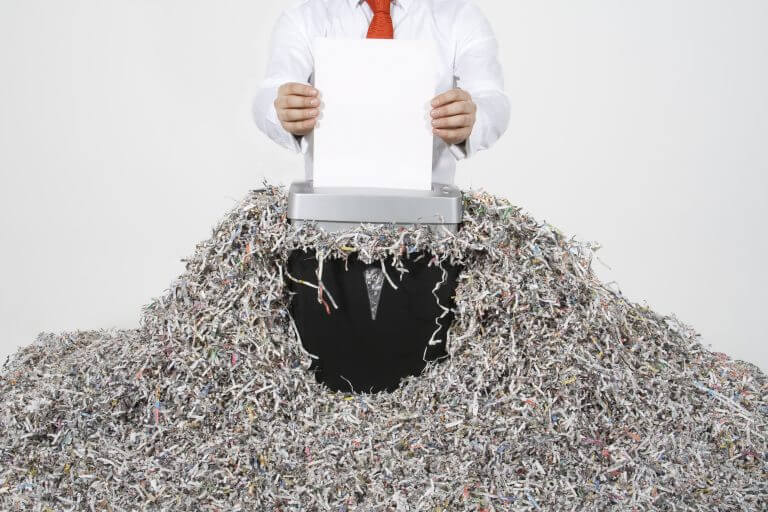 The Dangers Of A Small Paper Shredder Time Shred Services