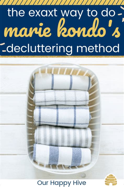 The Exact Way To Do Marie Kondo S Decluttering Method Declutter Kitchen Organization Diy