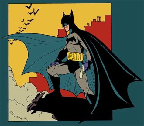 The Golden Age Of Batman I Amp 39 M Pretty Sure That Amp 39 S A Gun In His Hand But Ya Know No One Is