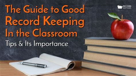 The Guide To Good Record Keeping In The Classroom Tips And Its Importance Youtube