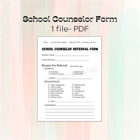 The Handy School Counselor Handy Forms For Counselors