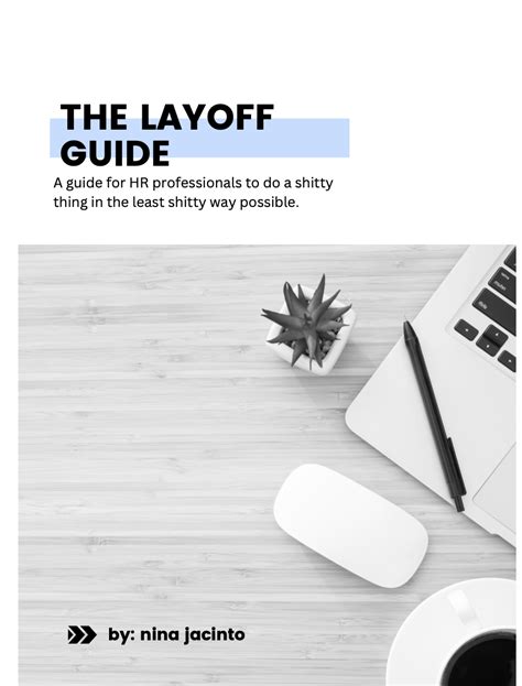 The Layoff Guide How To Do Layoffs In The Least Shitty Way Possible