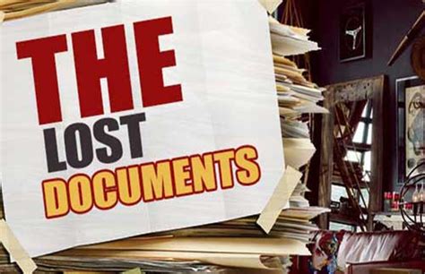 The Lost Documents At Hidden4fun Com