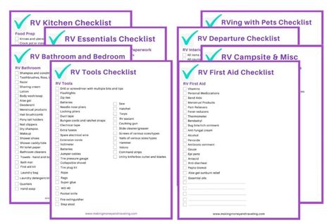 The Only Rv Checklist Post You Amp 39 Ll Ever Need In 2024 Amp Beyond