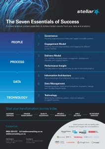 The Seven Essentials Of Success Stellar Consulting