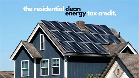 The Solar Panel Tax Credit Explained How To Claim It Wilson Exteriors