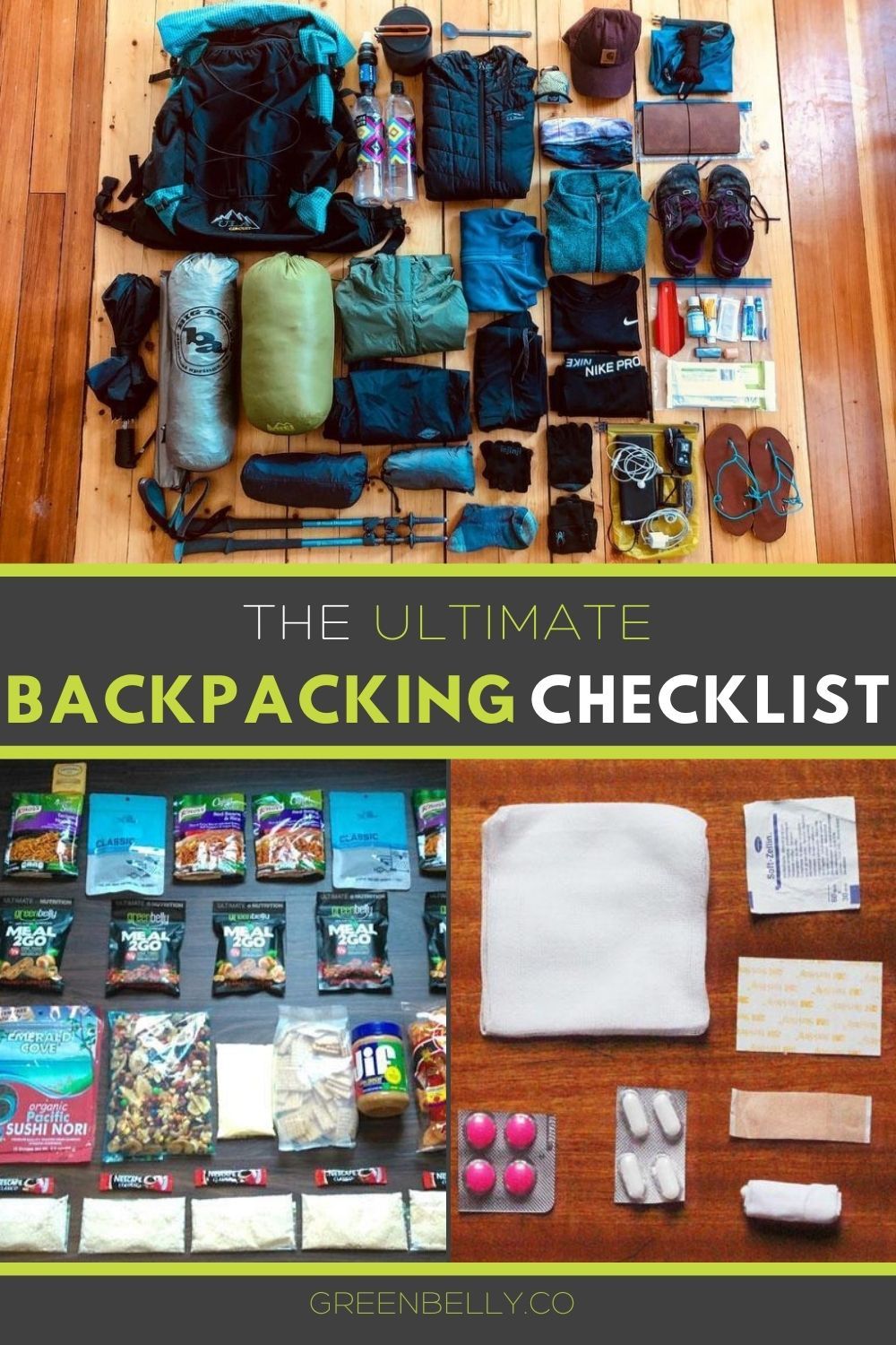 The Ultimate Backpacking Checklist For 2024 Pdf Download Greenbelly