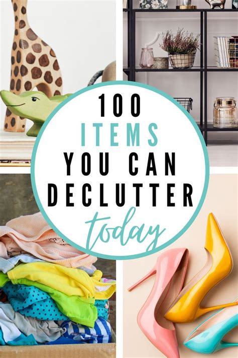 The Ultimate Decluttering Checklist To Get You Started 100 Items To Easily Clear Out