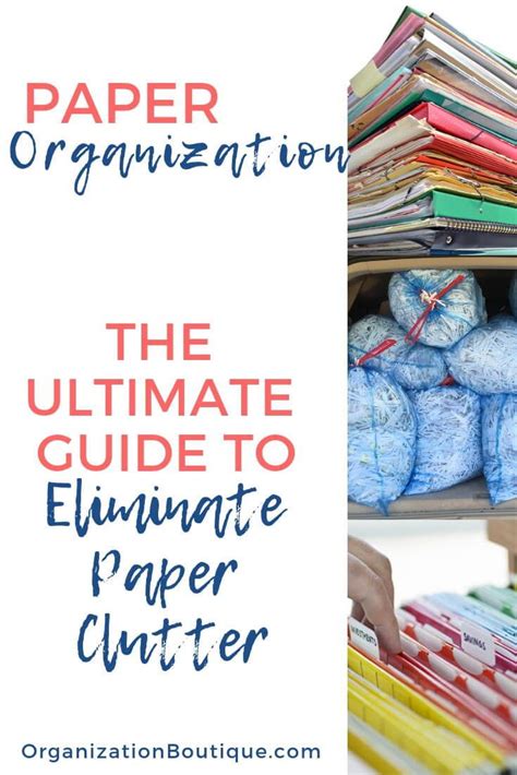 The Ultimate Guide On How To Eliminate Paper Clutter Forever