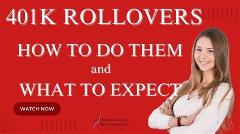 The Ultimate Guide To 401K Rollovers Youtube