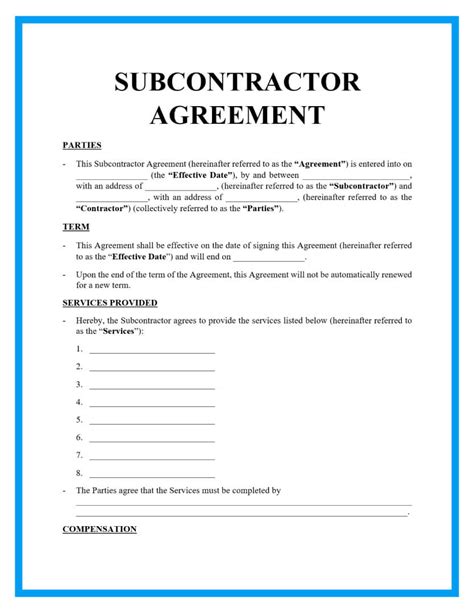 The Working Aus Free Construction Contract Template