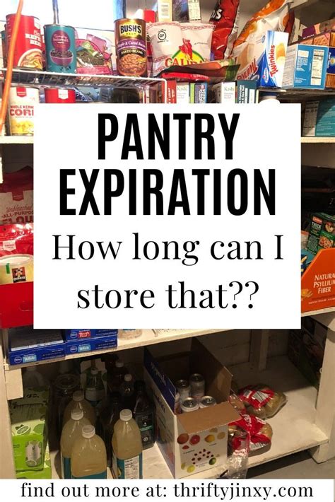 These Pantry Expiration Dates Guidelines Will Help You Know How Long