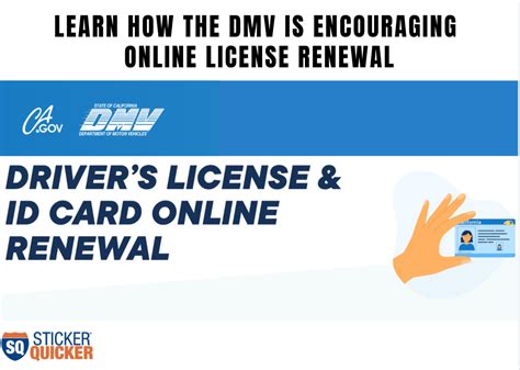 Time To Renew Your License New Dmv Online Driver S License Guide Helps