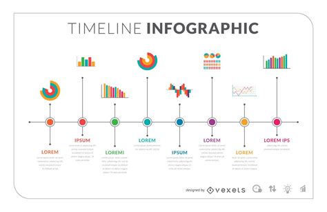 Timeline Infographic Chart Template In Microsoft Word Excel Template Net