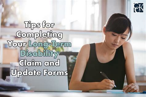 Tips For Completing Ltd Claims Forms Cck Law