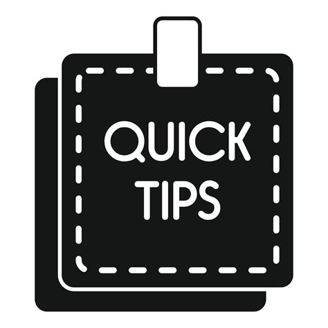 Tips Icon Simple Vector Idea Advice 15152069 Vector Art At Vecteezy