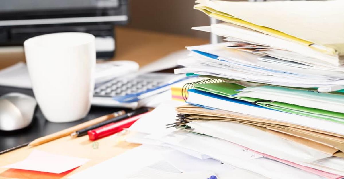 Tips To Help Tame Your Paperwork