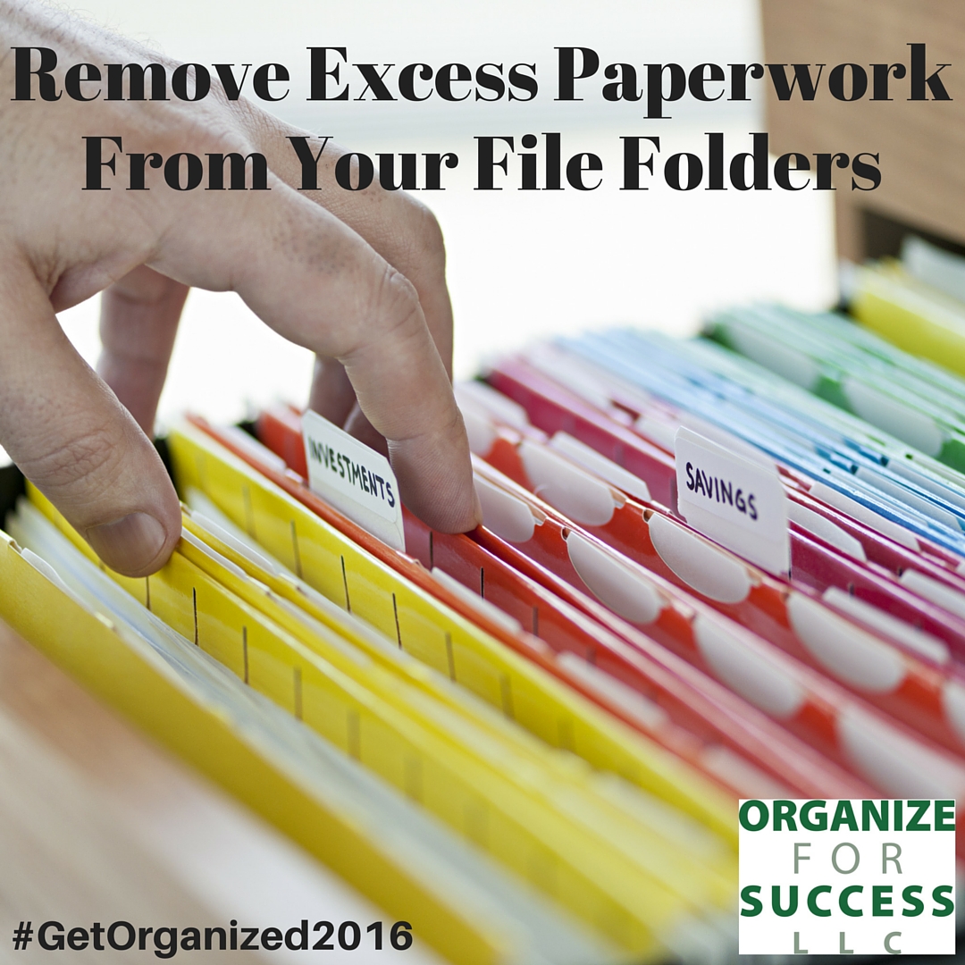 Tips To Organize For Success Organize Your Paper Files