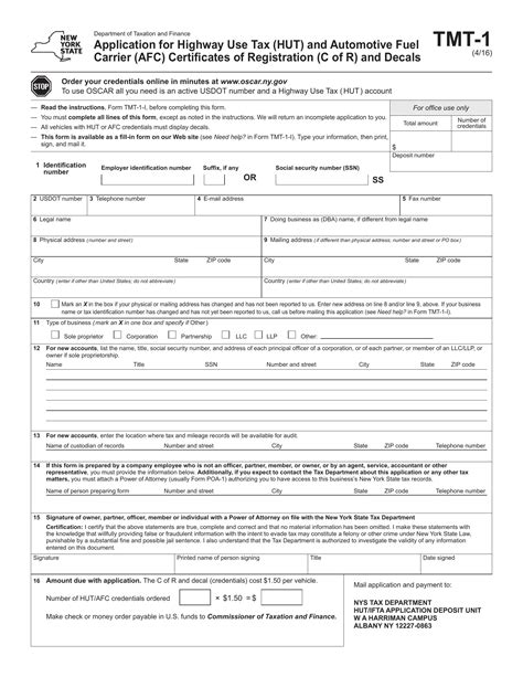 Tmt Ny Form Fill Out Printable Pdf Forms Online