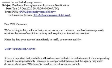 Tn Department Of Labor Warns Of Nationwide Unemployment Email Scam Wkrn News 2