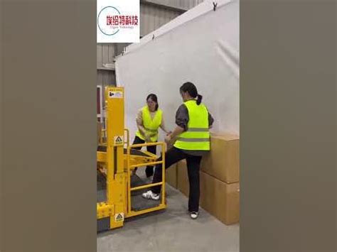 To Load Packages Into Tuck Trailer And Container Easily And Fast From Warehouses Youtube