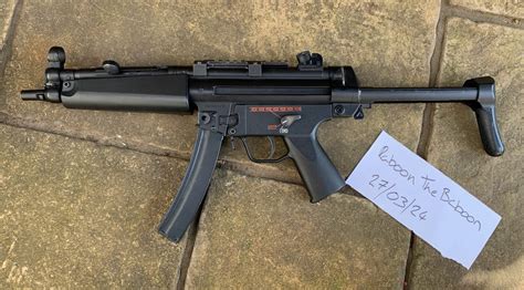 Tokyo Marui Mp5 A5 With Upgraded Internals Metal Upper Boxed With