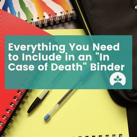 Top 10 Death Documents You Need To Include In An In Case Of Death Binder Return Home