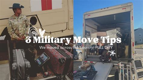 Top 3 Military Move Tips We Did A Full Dity Move Youtube