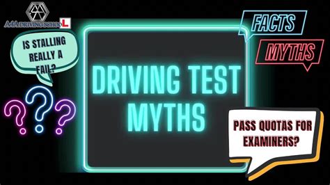 Top 5 Driving Test Myths Unveiled Pass Quotas For Examiners Car