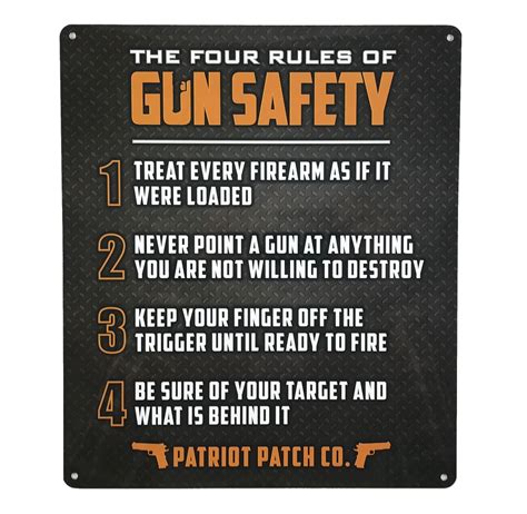 Top 5 Firearm Safety Rules Universal Gun Safety