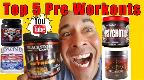 Top 5 Pre Workouts To Try Youtube