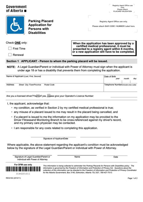 Top 6 Dmv Handicap Forms And Templates Free To Download In Pdf Format