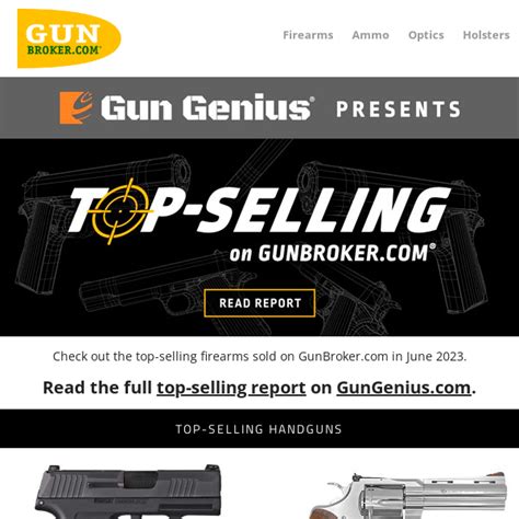 Top Selling Guns On Gunbroker Com For July 2023 Guns And Ammo