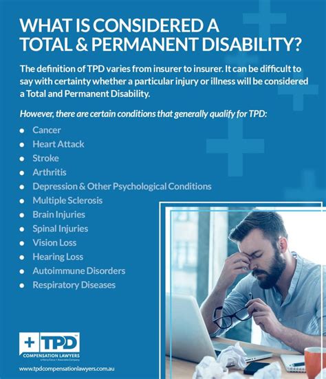 Total Permanent Disability Tpd Definition