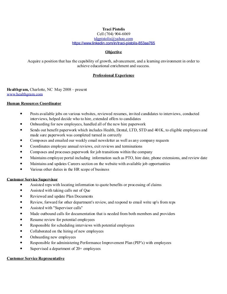 Traci Amp 39 S Updated Resume 2016 Pdf