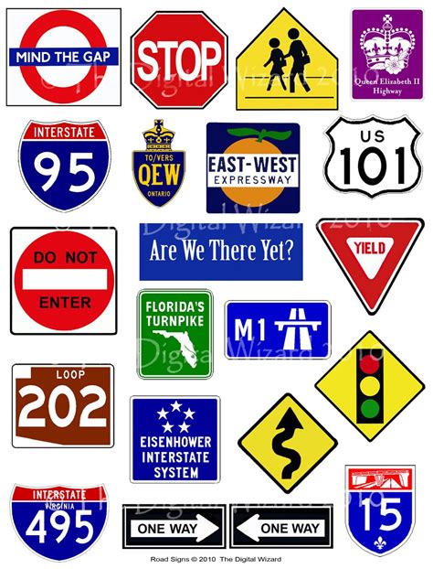 Traffic Signs Printable Printable Word Searches