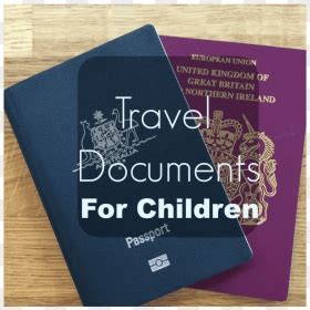 Travel Documents For Children Babies Infants Travel Document Uk