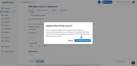 Troubleshooting The Client Portal For An Individual Client Simplepractice Support