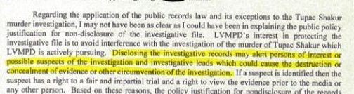 Tupac S Killer Is Still Being Hunted By Vegas Cops As Leaked Police Paperwork Reveals Case Is