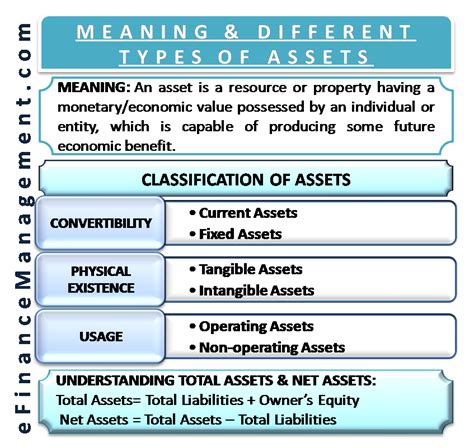 Types Of Assets Different Types Of Assets With Explanation