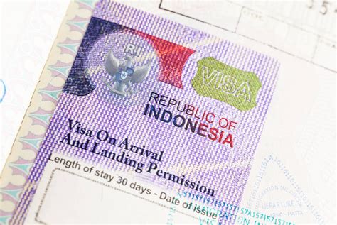 Types Of Indonesian Visas You Need To Know Indonesia Travel