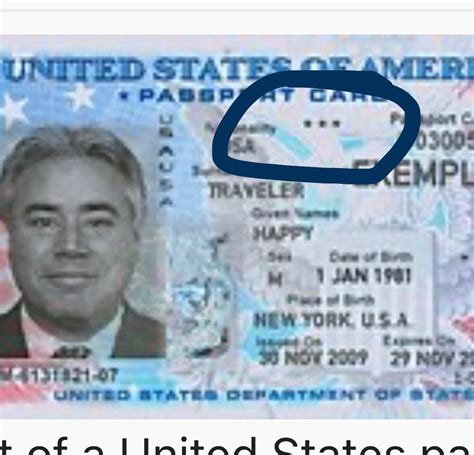 U S Passport Card R Passports